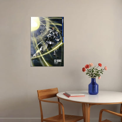Tallgeese 0z-00ms Gundam Mechanical Japanese Anime Poster Wall Art Print Home Wall Decor - xonomax