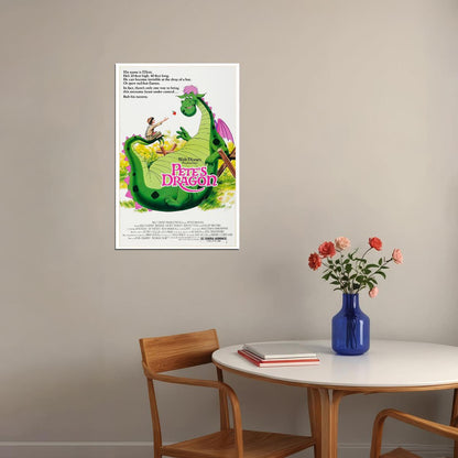Pete's Dragon Movie 1977 Comedy Action Adventure Poster Wall Art Print Home Wall Decor - xonomax