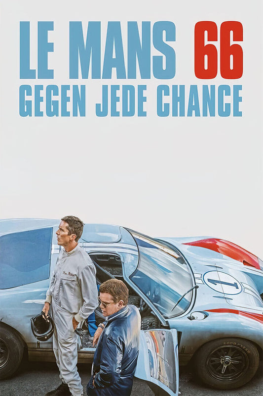 Ford Vs Ferrari Le Mans Movie Action Biography Drama Poster Wall Art Print Home Wall Decor - xonomax