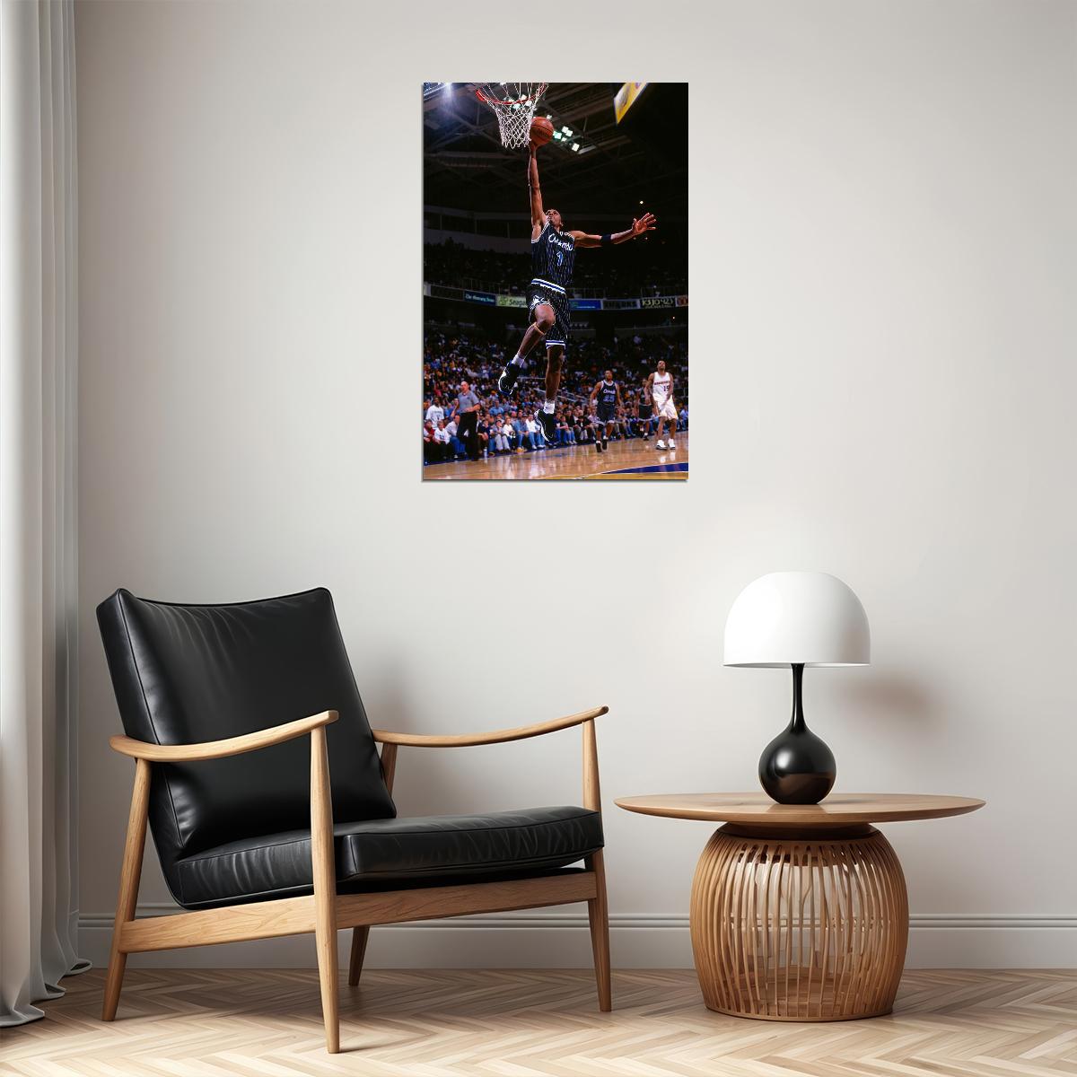 Penny Hardaway Orlando Basketball Player Poster Wall Art Print Home Wall Decor - xonomax