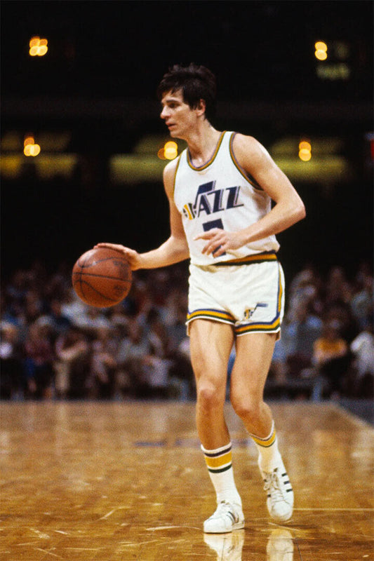 Pete Maravich Utah Basketball Player Sports Poster Wall Art Print Home Wall Decor - xonomax