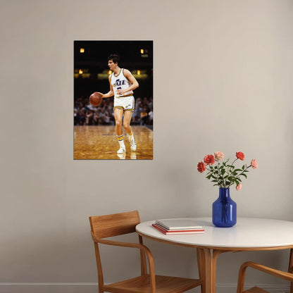Pete Maravich Utah Basketball Player Sports Poster Wall Art Print Home Wall Decor - xonomax