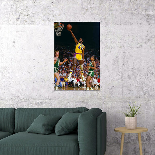 James Worthy Los Angeles Basketball Player Poster Wall Art Print Home Wall Decor - xonomax