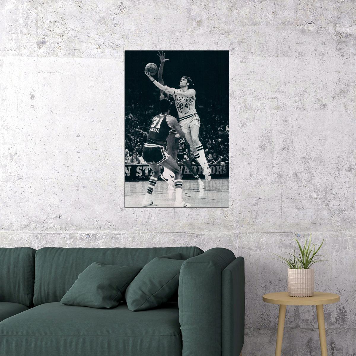 Rick Barry San Francisco Basketball Player Poster Wall Art Print Home Wall Decor - xonomax