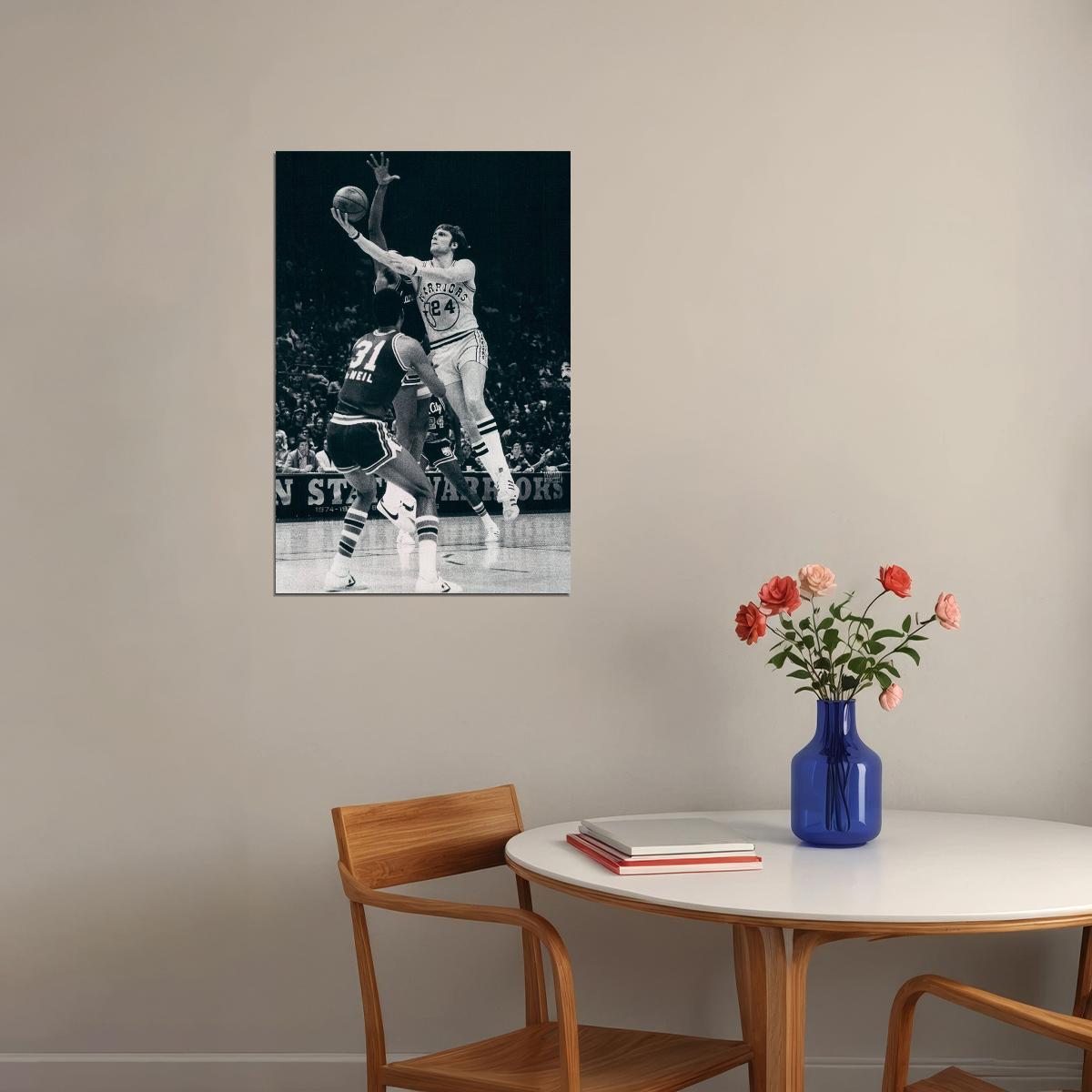 Rick Barry San Francisco Basketball Player Poster Wall Art Print Home Wall Decor - xonomax