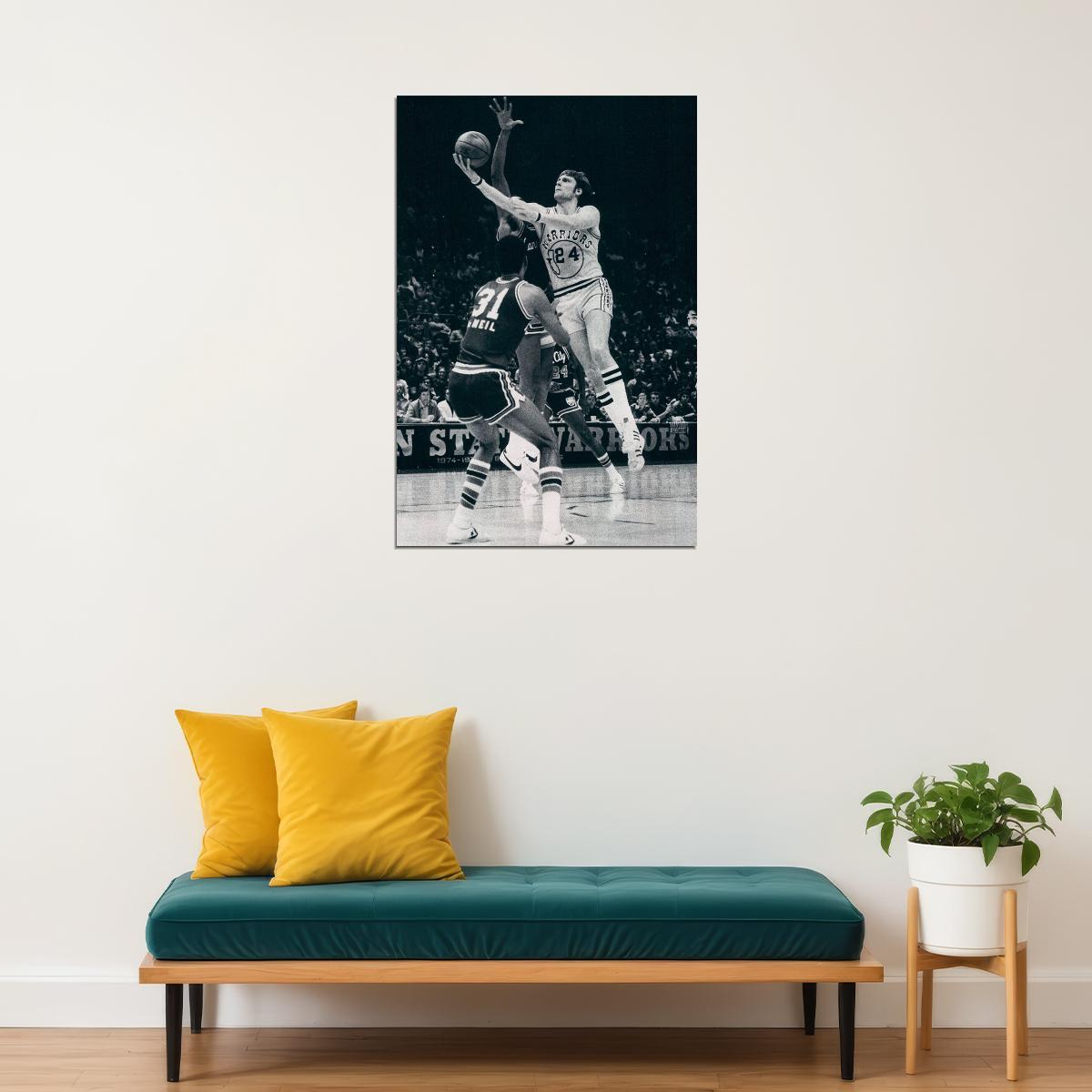 Rick Barry San Francisco Basketball Player Poster Wall Art Print Home Wall Decor - xonomax