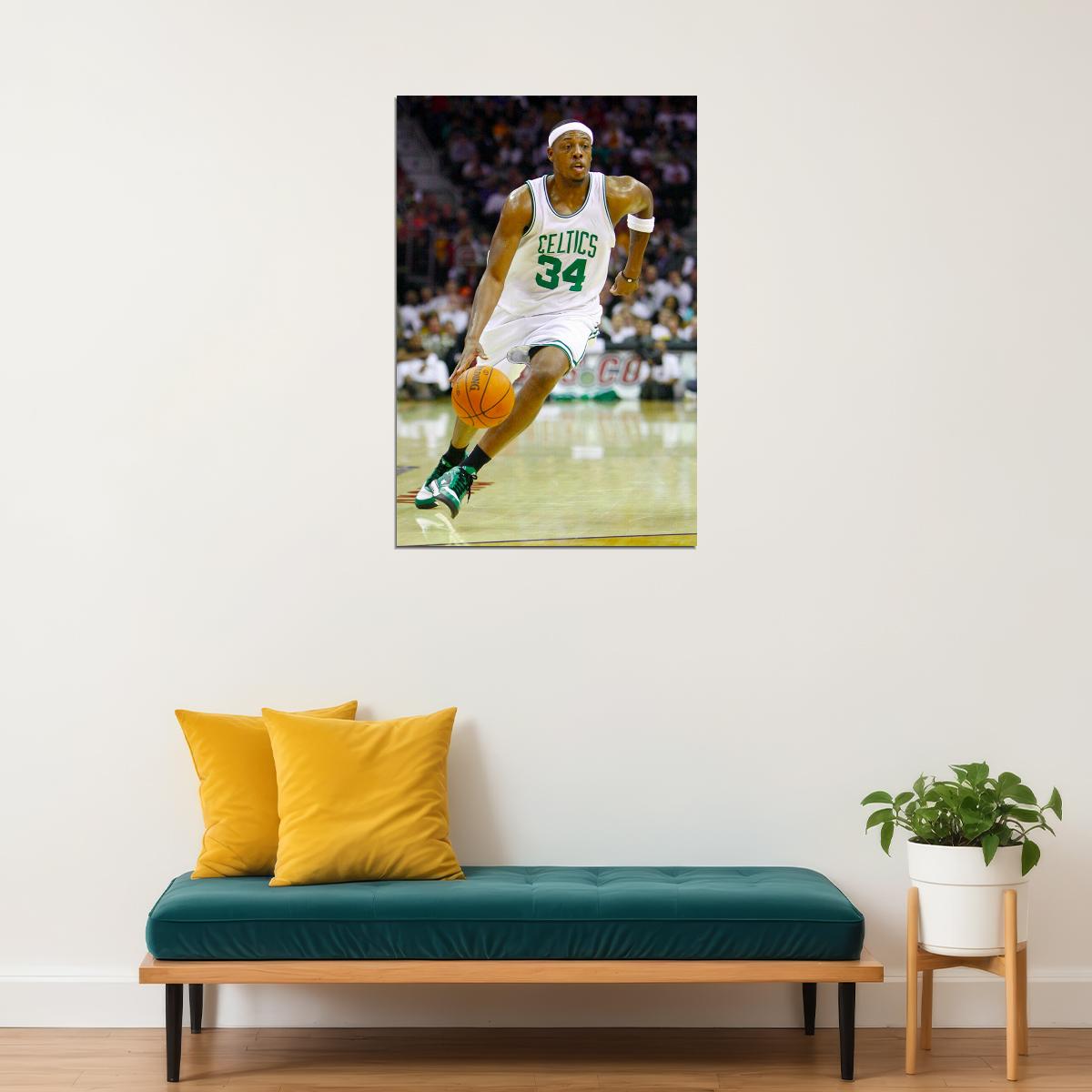 Paul Pierce Boston Basketball Player Poster Wall Art Print Home Wall Decor - xonomax