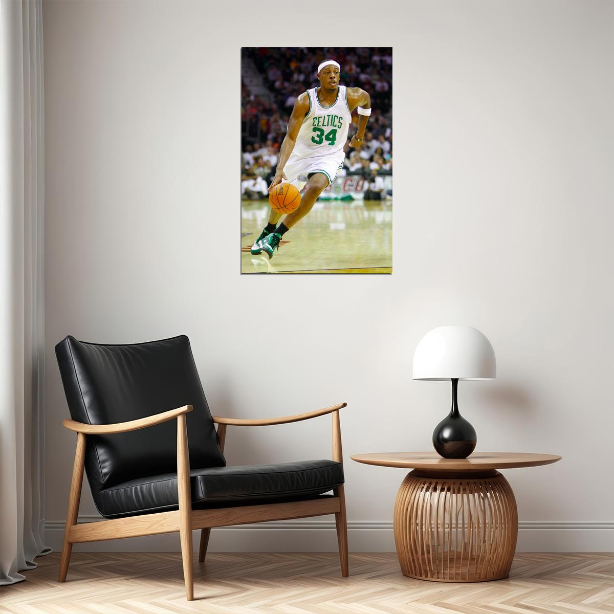 Paul Pierce Boston Basketball Player Poster Wall Art Print Home Wall Decor - xonomax