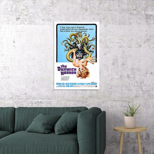 The Dunwich Horror Movie Horror Vintage Style Poster Wall Art Print Home Wall Decor - xonomax