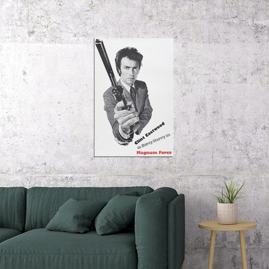 Magnum Force Movie Action Crime Mystery Adventure Poster Wall Art Print Home Wall Decor - xonomax
