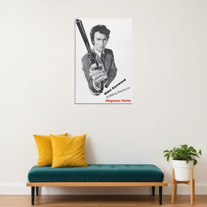 Magnum Force Movie Action Crime Mystery Adventure Poster Wall Art Print Home Wall Decor - xonomax