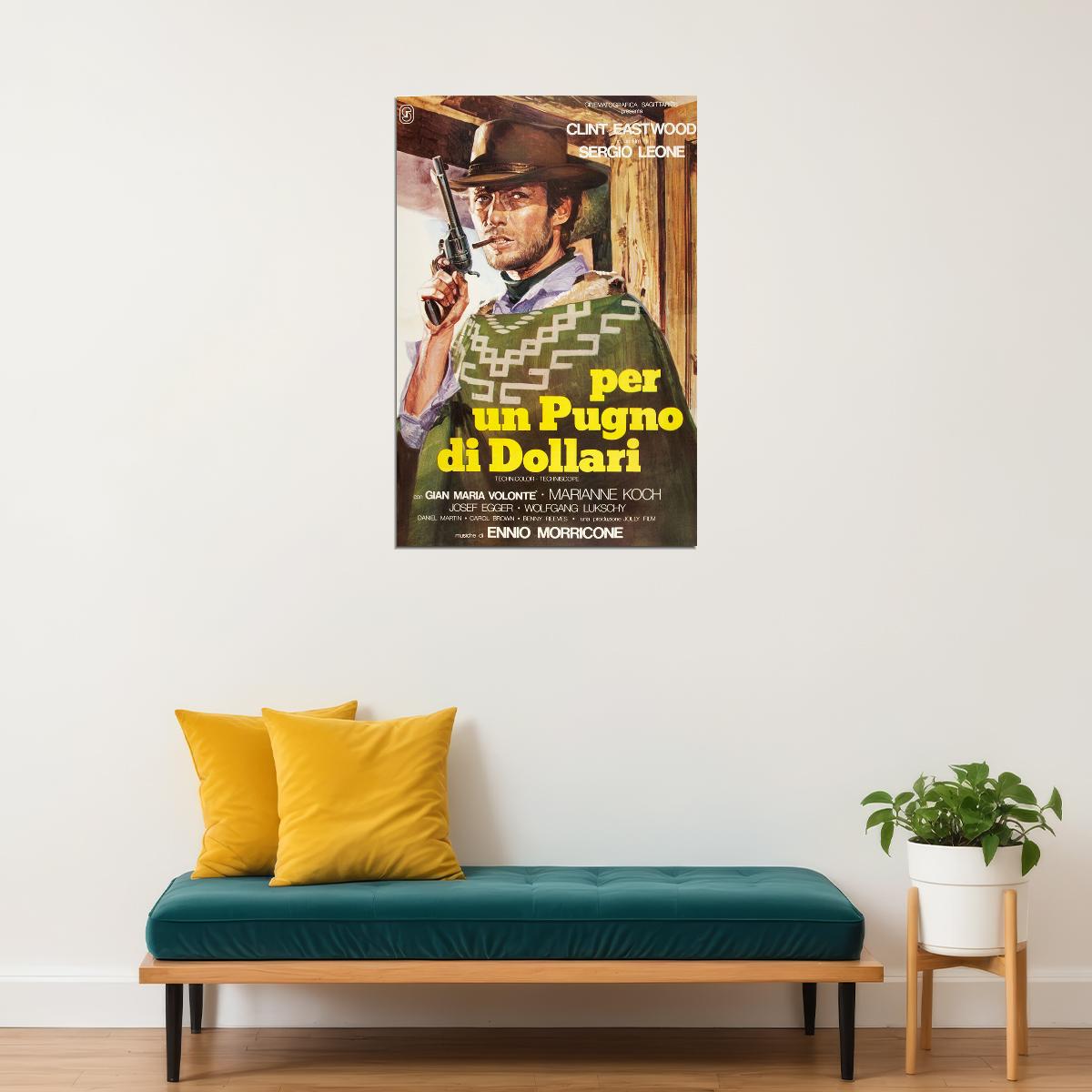 A Few Dollars More Movie Western Drama Poster Wall Art Print Home Wall Decor - xonomax