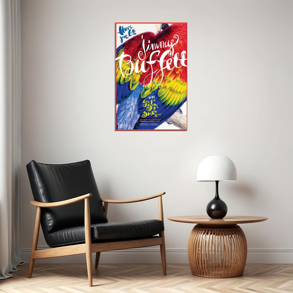 Jimmy Buffett And The Coral Reefers Tour 2019 Concert Poster Wall Art Print Home Wall Decor