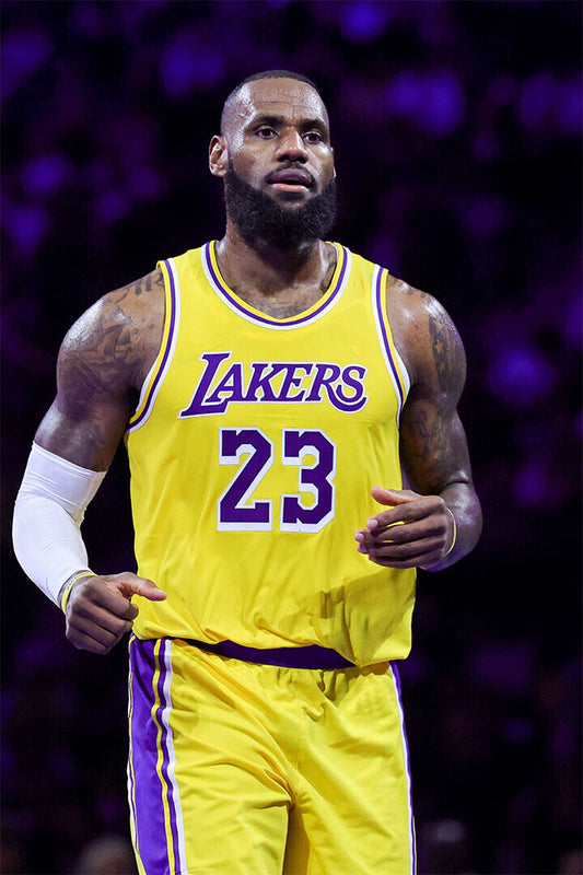 Lebron James La Lakers Basketball Player Cup Final Poster Wall Art Print Home Wall Decor - xonomax