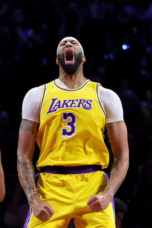 Anthony Davis Basketball Player La Lakers Cup Final Poster Wall Art Print Home Wall Decor - xonomax