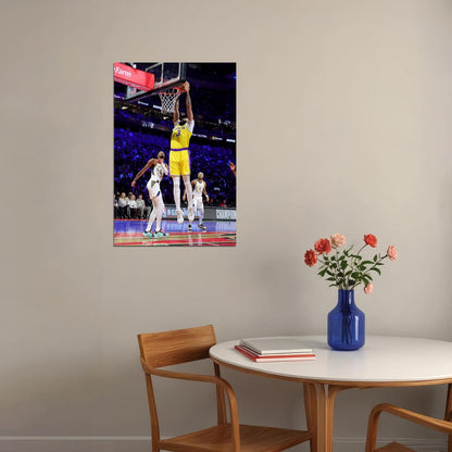 Anthony Davis La Lakers Cup Final Basketball Player Poster Wall Art Print Home Wall Decor - xonomax