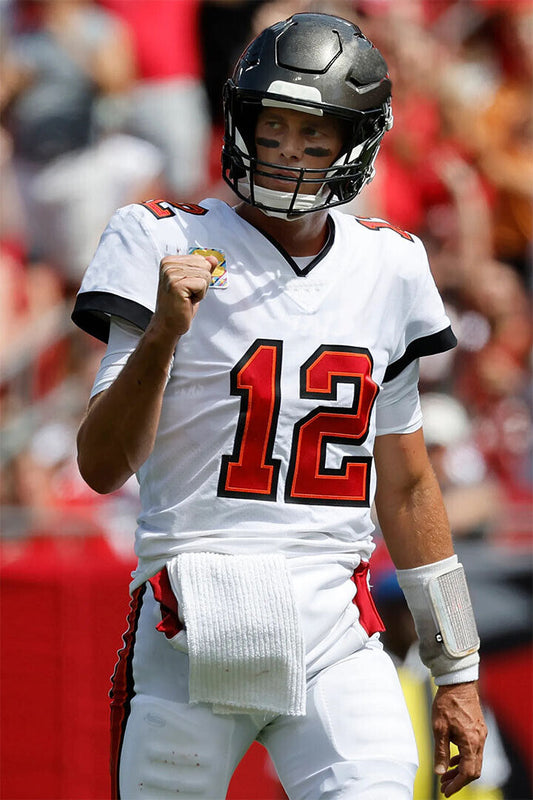 Tom Brady Tampa Bay American Football Player Poster Wall Art Print Home Wall Decor