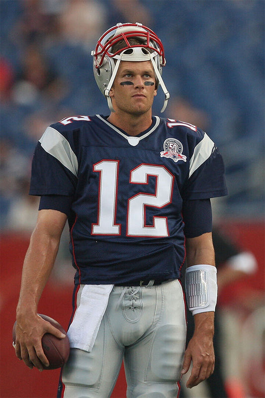 Tom Brady New England American Football Player Poster Wall Art Print Home Wall Decor