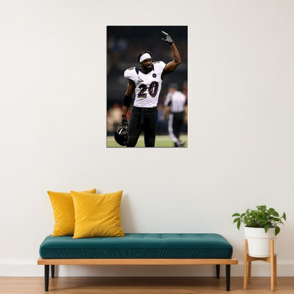 Ed Reed Baltimore American Football Player Poster Wall Art Print Home Wall Decor - xonomax