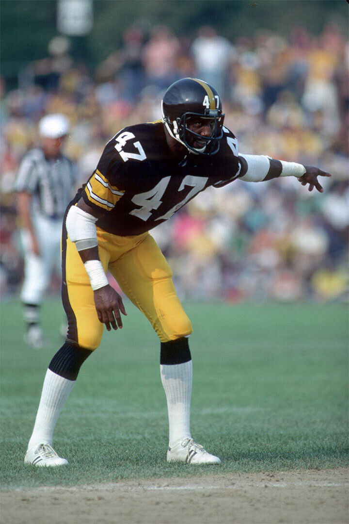 Mel Blount Pittsburgh American Football Player Poster Wall Art Print Home Wall Decor - xonomax