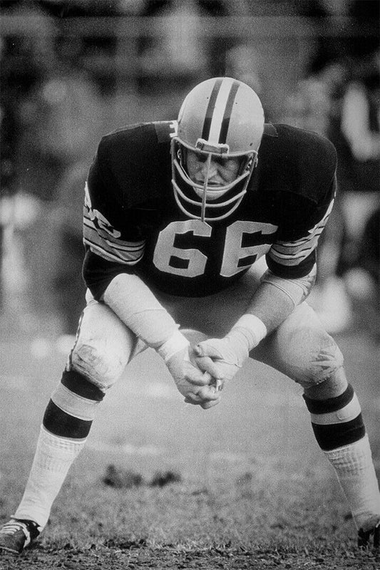 Ray Nitschke Green Bay American Football Player Poster Wall Art Print Home Wall Decor - xonomax
