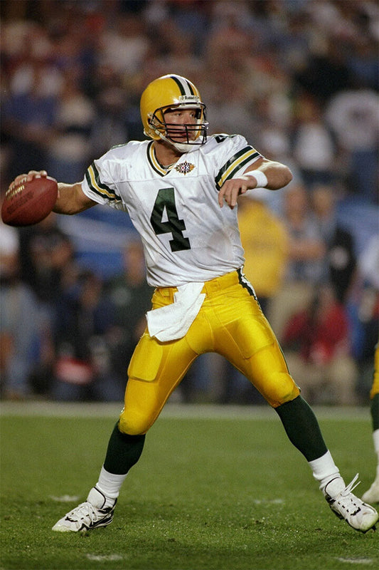Brett Favre Green Bay American Football Player Poster Wall Art Print Home Wall Decor - xonomax