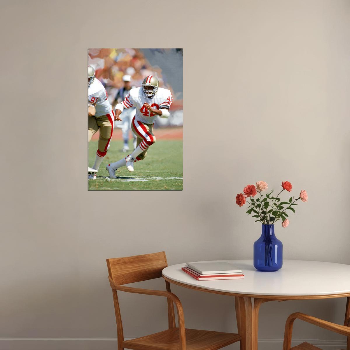 Ronnie Lott San Francisco American Football Player Poster Wall Art Print Home Wall Decor