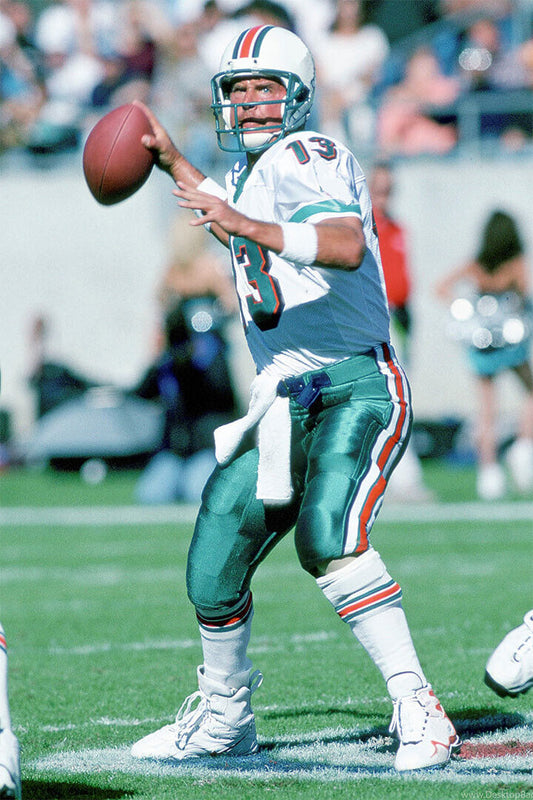 Dan Marino Miami American Football Player Poster Wall Art Print Home Wall Decor - xonomax