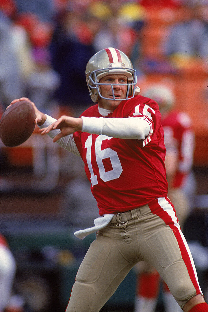 Joe Montana San Francisco American Football Player Poster Wall Art Print Home Wall Decor - xonomax