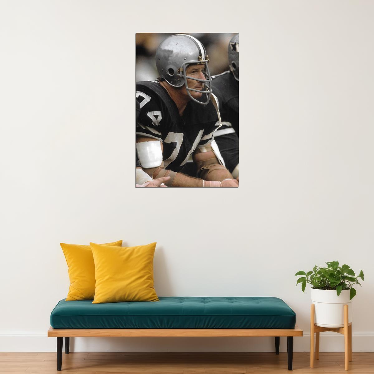 Bob Lilly Dallas Team American Football Player Poster Wall Art Print Home Wall Decor - xonomax