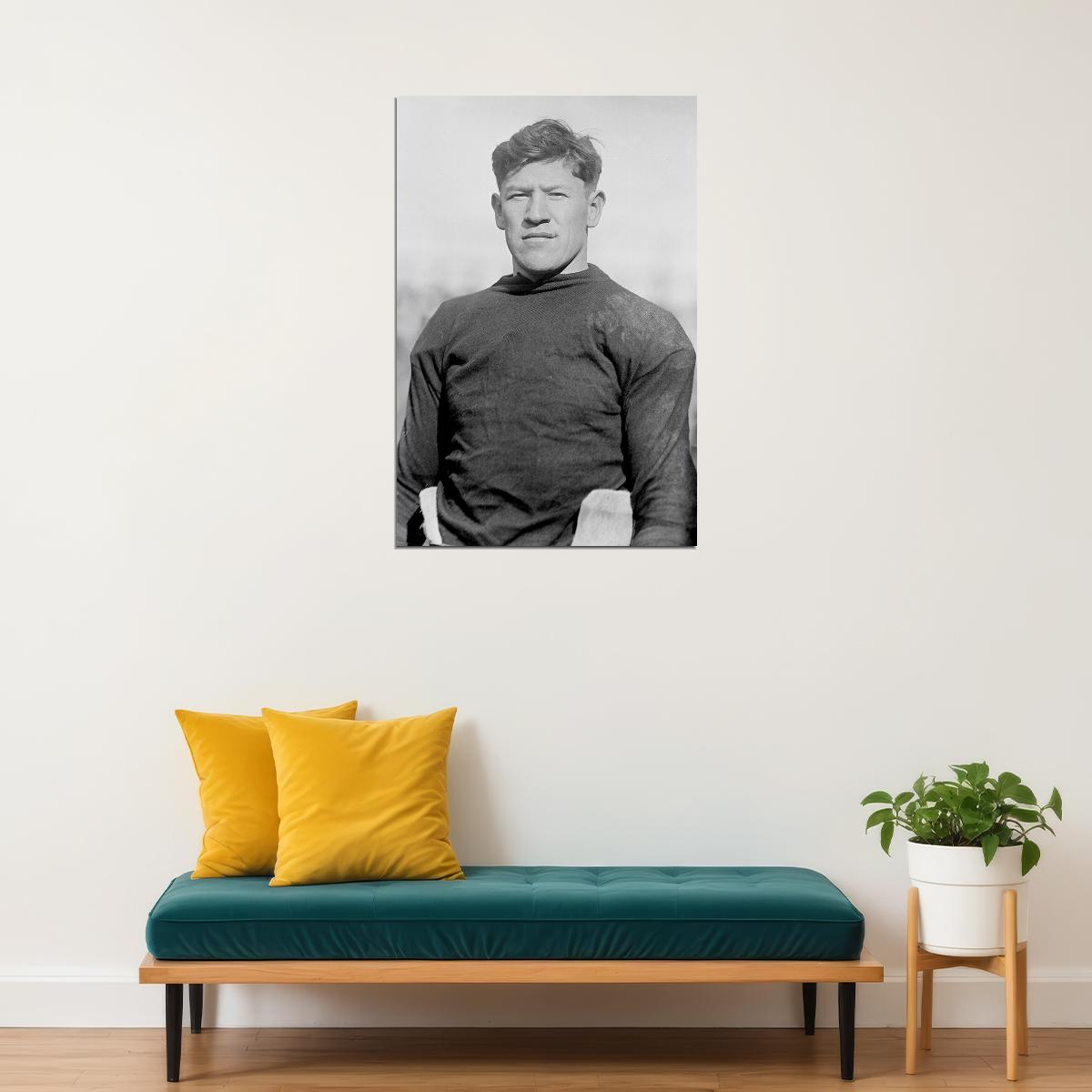 Jim Thorpe Professional American Athlete Poster Wall Art Print Home Wall Decor