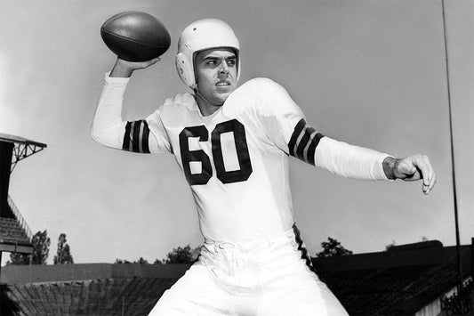 Otto Graham Cleveland American Football Player Poster Wall Art Print Home Wall Decor - xonomax