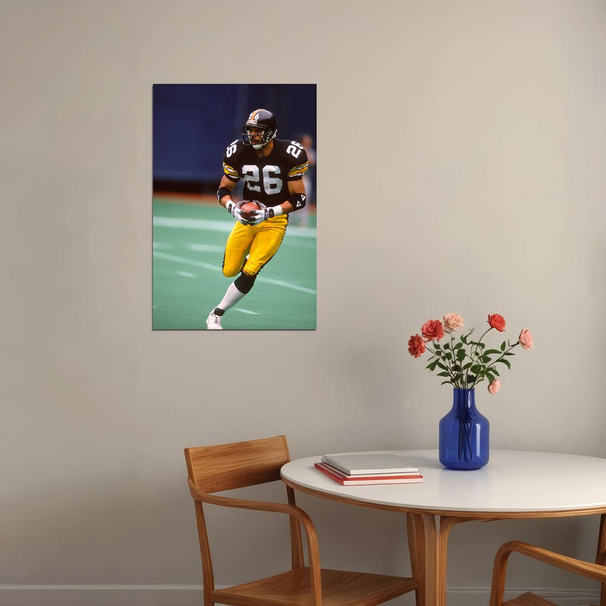Rod Woodson Pittsburgh American Football Player Poster Wall Art Print Home Wall Decor