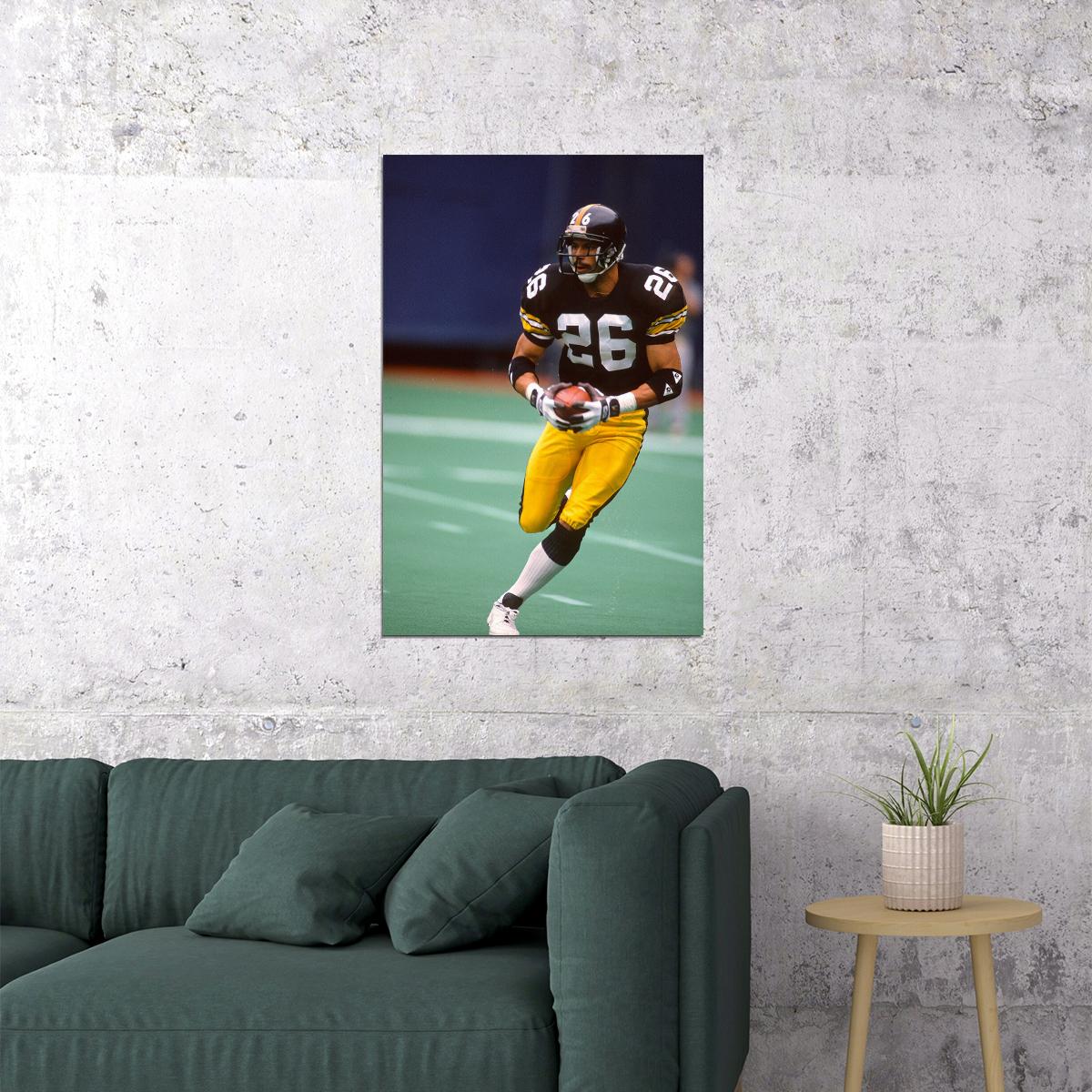 Rod Woodson Pittsburgh American Football Player Poster Wall Art Print Home Wall Decor