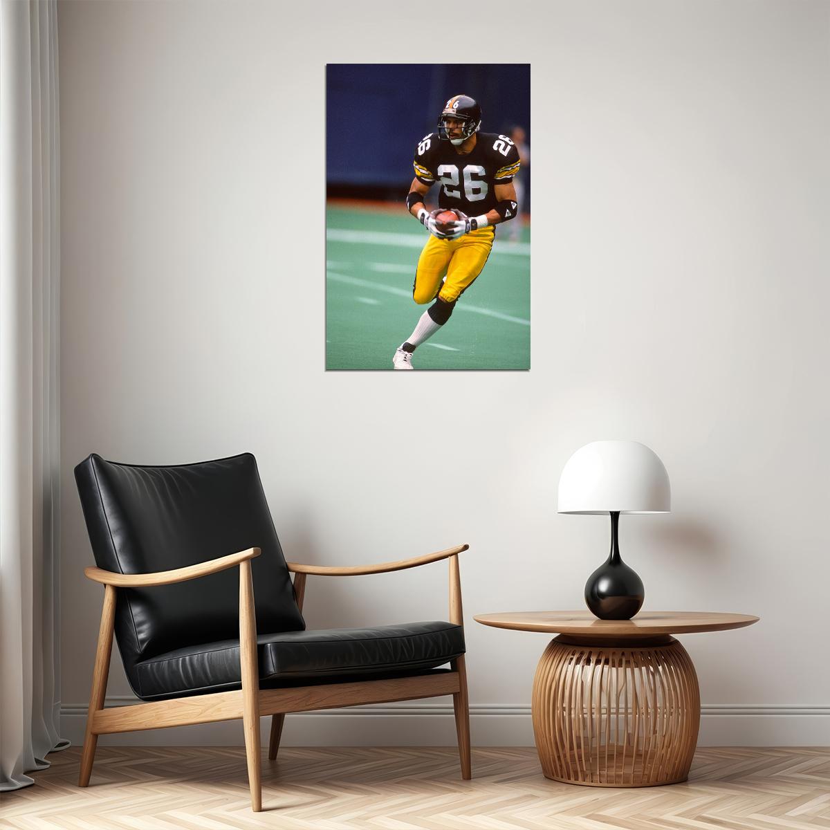 Rod Woodson Pittsburgh American Football Player Poster Wall Art Print Home Wall Decor