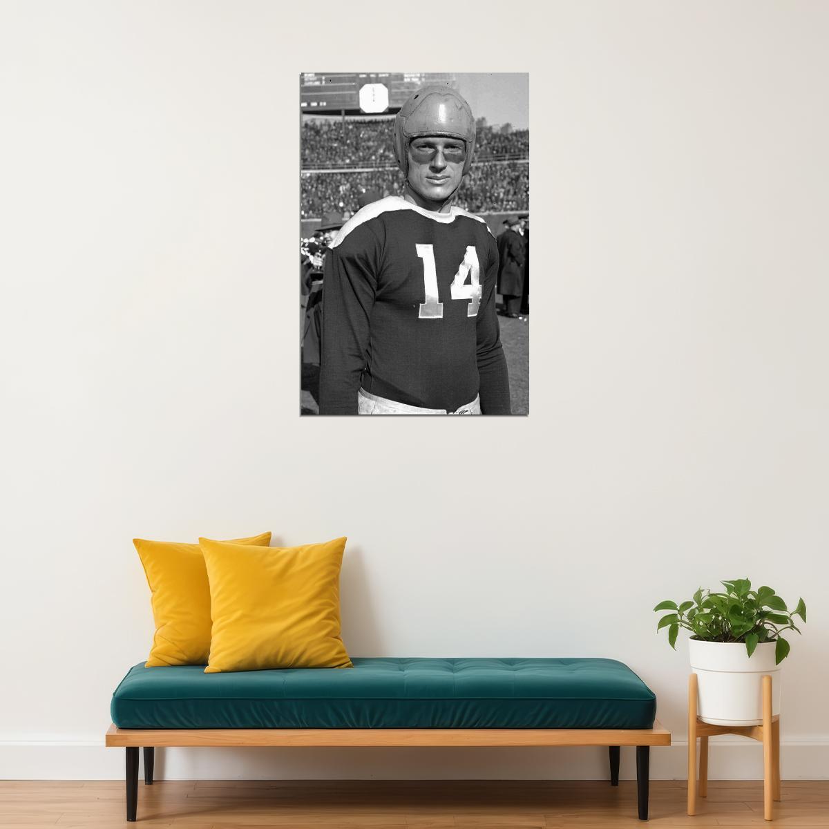 Don Hutson Green Bay American Football Player Poster Wall Art Print Home Wall Decor - xonomax