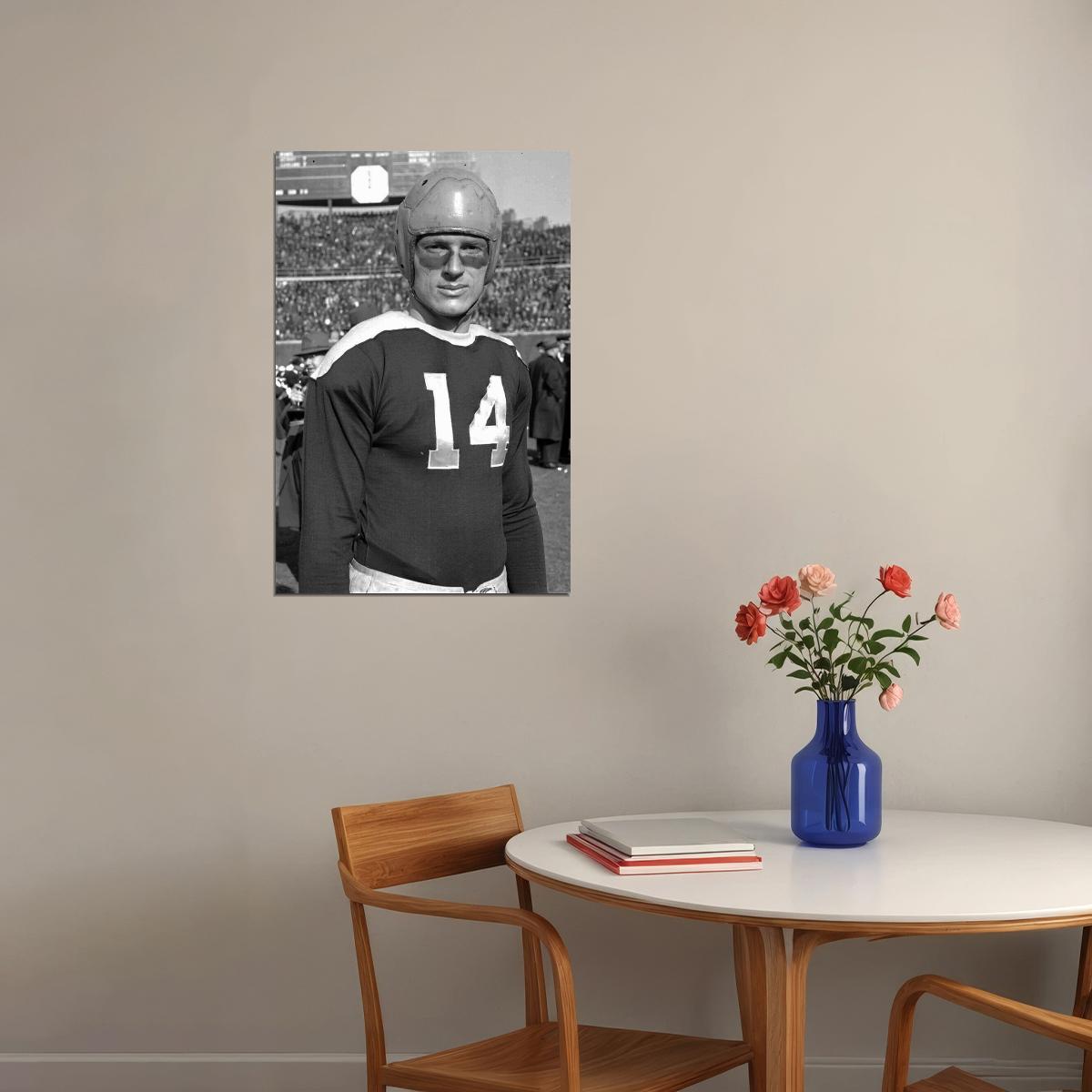 Don Hutson Green Bay American Football Player Poster Wall Art Print Home Wall Decor - xonomax