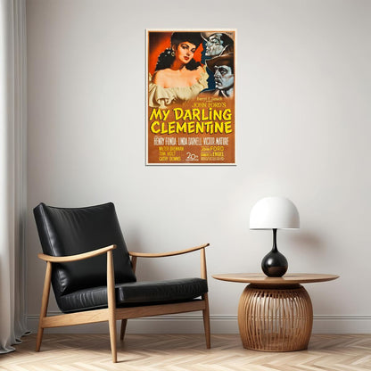 My Darling Clementine Movie Romance Western Drama Poster Wall Art Print Home Wall Decor - xonomax