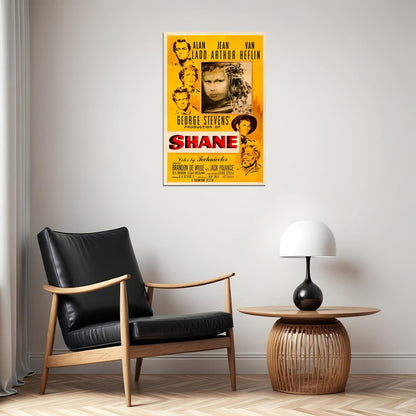 Shane Movie Drama Western Adventure Poster Wall Art Print Home Wall Decor - xonomax