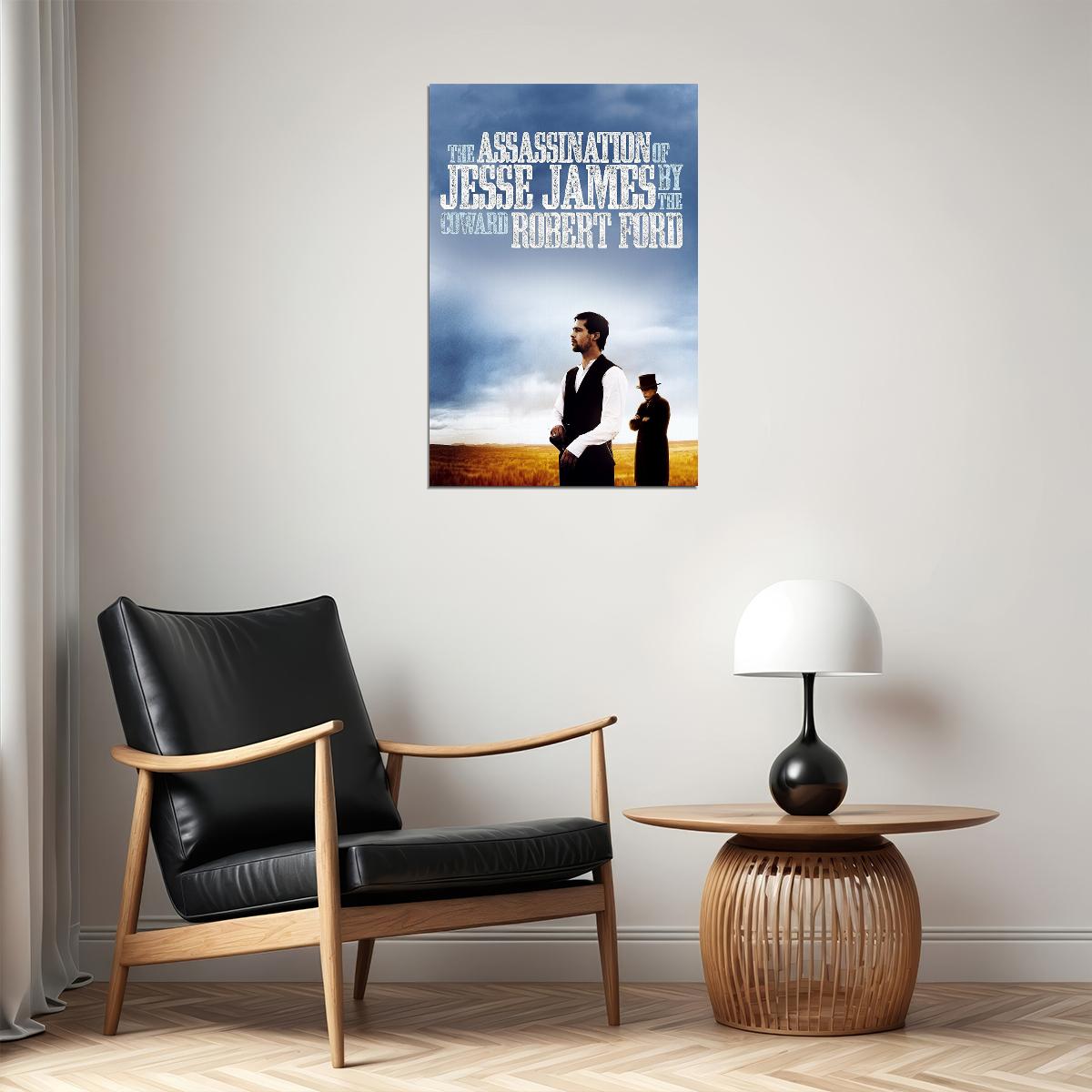 The Assassination Of Jesse James Movie Biography Crime Poster Wall Art Print Home Wall Decor - xonomax