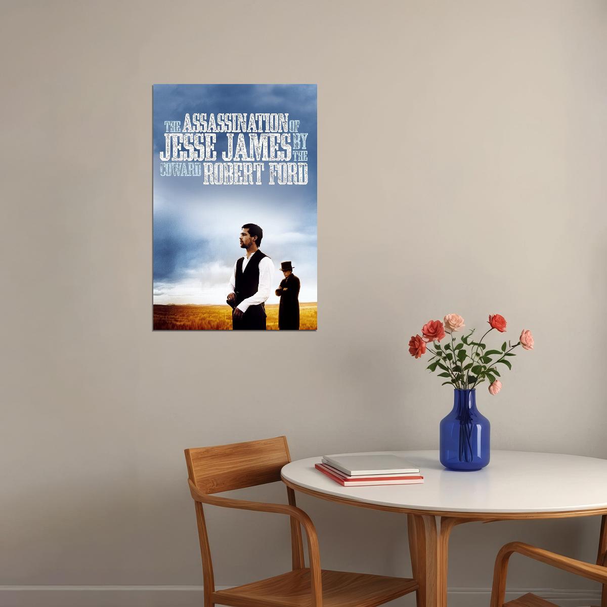The Assassination Of Jesse James Movie Biography Crime Poster Wall Art Print Home Wall Decor - xonomax