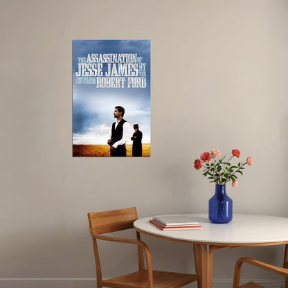 The Assassination Of Jesse James Movie Biography Crime Poster Wall Art Print Home Wall Decor - xonomax