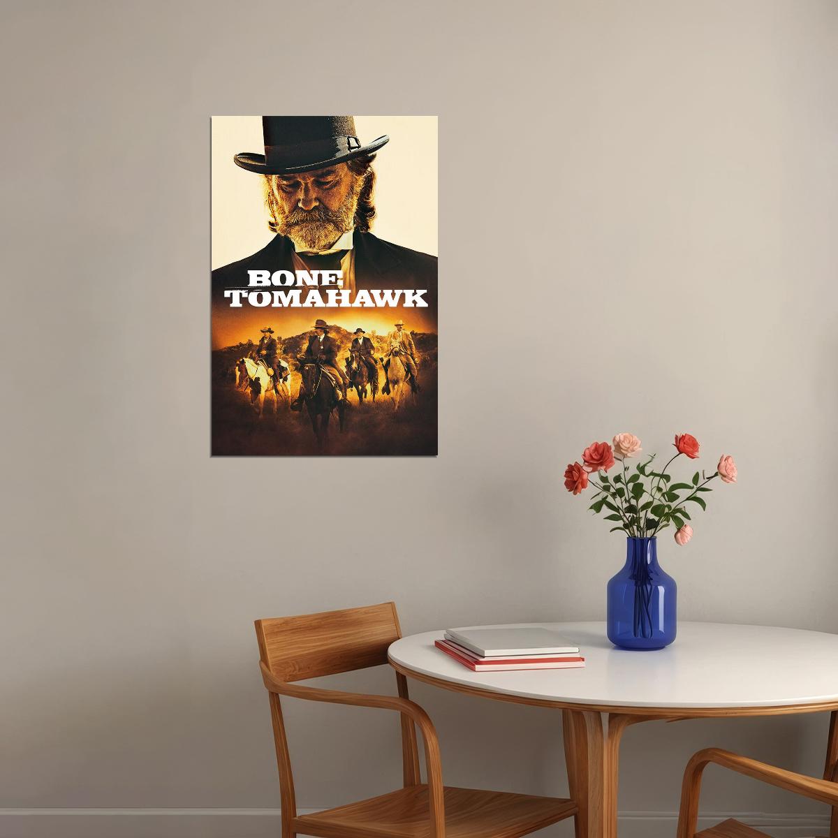 Bone Tomahawk Movie Drama Horror Western Poster Wall Art Print Home Wall Decor - xonomax