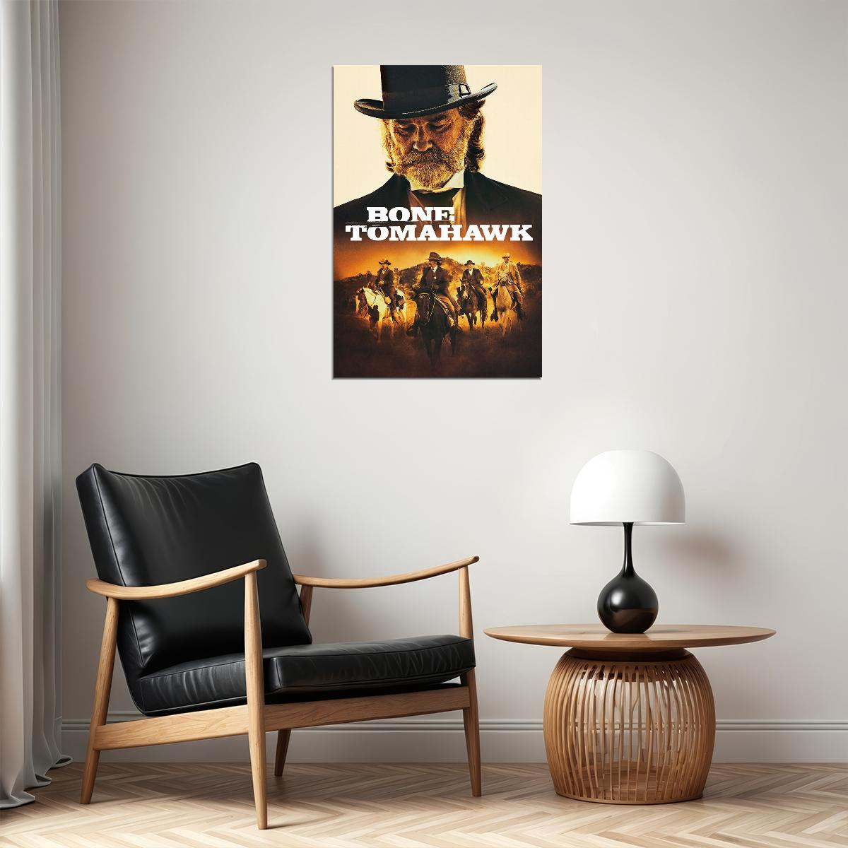 Bone Tomahawk Movie Drama Horror Western Poster Wall Art Print Home Wall Decor - xonomax