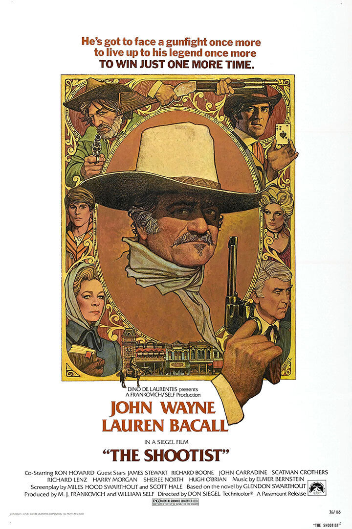 The Shootist Movie Drama Romantic Western Poster Wall Art Print Home Wall Decor - xonomax