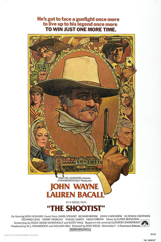 The Shootist Movie Drama Romantic Western Poster Wall Art Print Home Wall Decor - xonomax