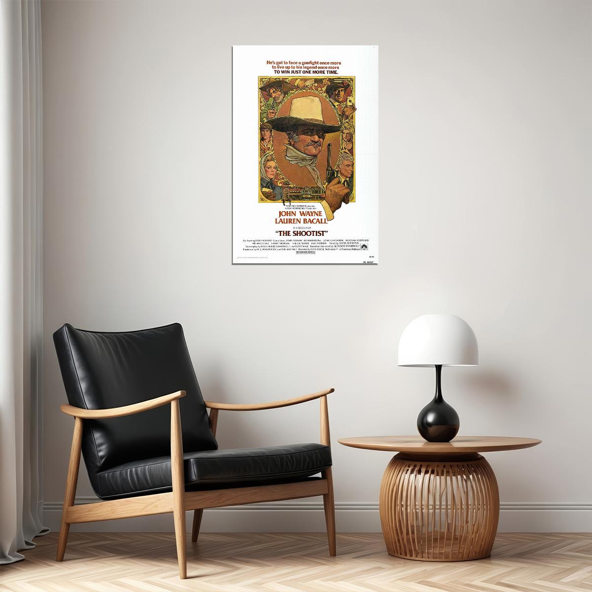 The Shootist Movie Drama Romantic Western Poster Wall Art Print Home Wall Decor - xonomax