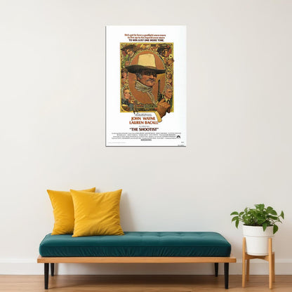 The Shootist Movie Drama Romantic Western Poster Wall Art Print Home Wall Decor - xonomax