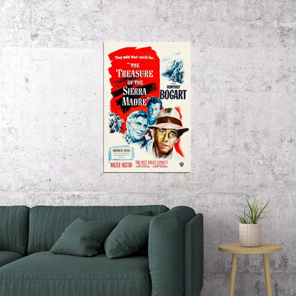 Treasure Of Sierra Madre Movie Action Drama Western Poster Wall Art Print Home Wall Decor - xonomax