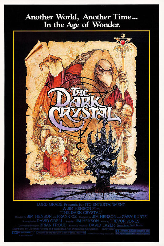 The Dark Crystal 1982 Movie Adventure Fantasy Poster Wall Art Print Home Wall Decor - xonomax